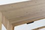 DKD Home Decor Mesa de Centro Abeto Marrón y Blanco