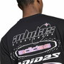 Camiseta de Manga Corta Hombre Adidas House Of Tiro Summer Graphic Negro