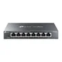 TP-Link Conmutador PoE Gigabit TL-RP108GE V2 8 Puertos, 7 Puertos de Entrada y 1 de Salida PoE Pasivo, Administrado, Velocidad 10/100/1000 Mbps