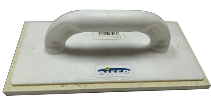 SIFER Talocha de Plástico con Fieltro Blanco 280 x 140 x 10 mm MLS003B-1 SIFER Talocha de Plástico con Fieltro Blanco 280 x 140 x 10 mm MLS003B-1