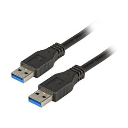 EFB Elektronik Cable USB 3.2 Gen 1 A a A 1,8m Negro