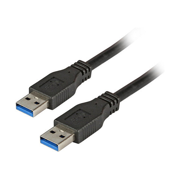 EFB Elektronik Cable USB 3.2 Gen 1 A a A 1,8 m Negro EFB Elektronik Cable USB 3.2 Gen 1 A a A 1,8 m Negro