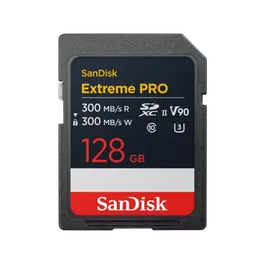 Sandisk Extreme PRO 128GB SDXC UHS-II Clase 10 V90 Tarjeta de Memoria, 300 MB/s Lectura, 300 MB/s Escritura