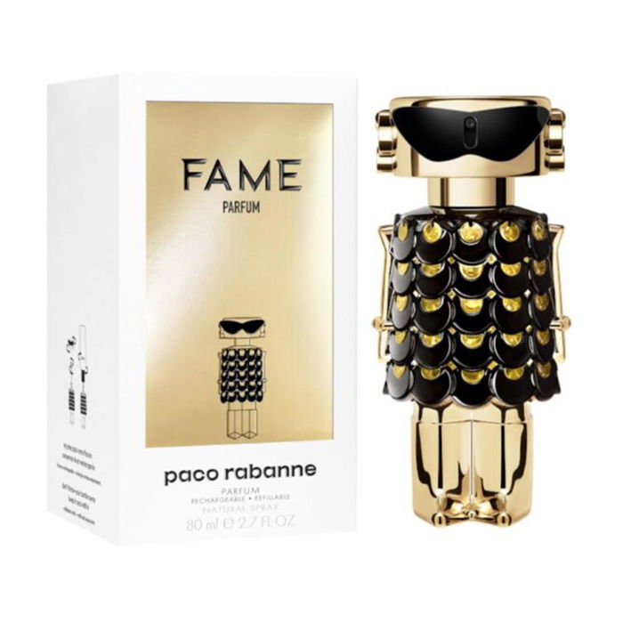 Paco Rabanne Fame Parfum Eau de Parfum Recargable para Mujer 80 ml Paco Rabanne Fame Parfum Eau de Parfum Recargable para Mujer 80 ml