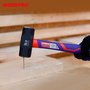Workpro Martillo de Cantero Cabeza Acero Carbono Forjado 1500g Mango Fibra Vidrio Empuñadura Goma