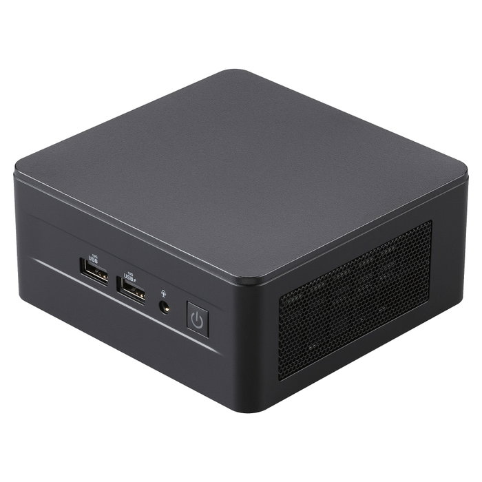 ASUS NUC 13 RNUC13L3Hv70000 Mini PC Barebone Arena Canyon Intel Core i7-1370P (13ma Gen) 14 Núcleos, Wi-Fi 6E, 2x Thunderbolt 4, VESA, Sin Sistema Operativo