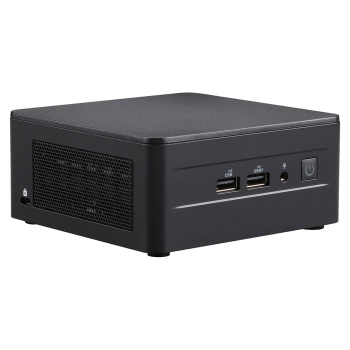 ASUS NUC 13 RNUC13L3Hv70000 Mini PC Barebone Arena Canyon Intel Core i7-1370P (13ma Gen) 14 Núcleos, Wi-Fi 6E, 2x Thunderbolt 4, VESA, Sin Sistema Operativo