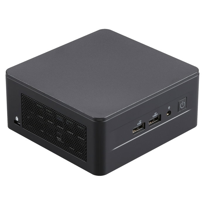 ASUS NUC 13 RNUC13L3Hv70000 Mini PC Barebone Arena Canyon Intel Core i7-1370P (13ma Gen) 14 Núcleos, Wi-Fi 6E, 2x Thunderbolt 4, VESA, Sin Sistema Operativo