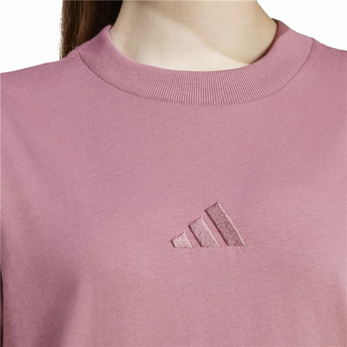 Camiseta de Manga Corta Mujer Adidas All Szn Loose Rosa