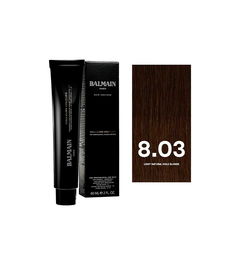 Couleurs Couture, Tinte permanente para el cabello, 8.03 Light Natural Gold Blonde, 60 ml