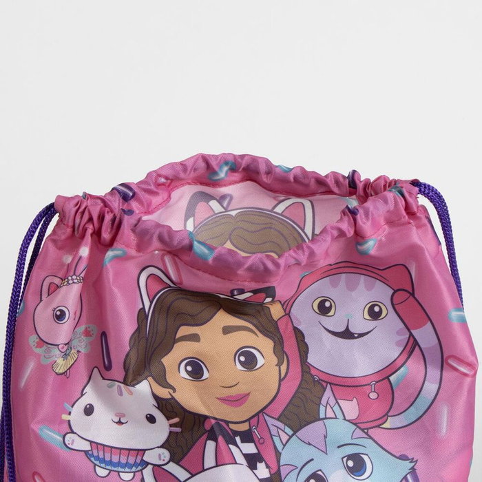 Cerdá Set de Toalla, Saco y Gorra La Casa de Muñecas de Gabby - Rosa