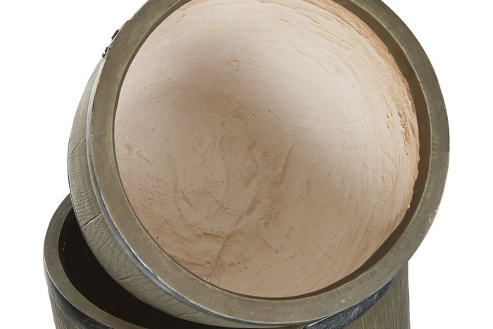 DKD Home Decor Macetero Marron 47x61x47 cm Set 3 Piezas DKD Home Decor Macetero Marron 47x61x47 cm Set 3 Piezas