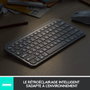 Logitech MX Keys Mini Teclado Inalámbrico con Retroiluminación Grafito QWERTY Inglés Reino Unido