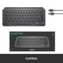 Logitech MX Keys Mini Teclado Inalámbrico con Retroiluminación Grafito QWERTY Inglés Reino Unido