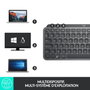 Logitech MX Keys Mini Teclado Inalámbrico con Retroiluminación Grafito QWERTY Inglés Reino Unido