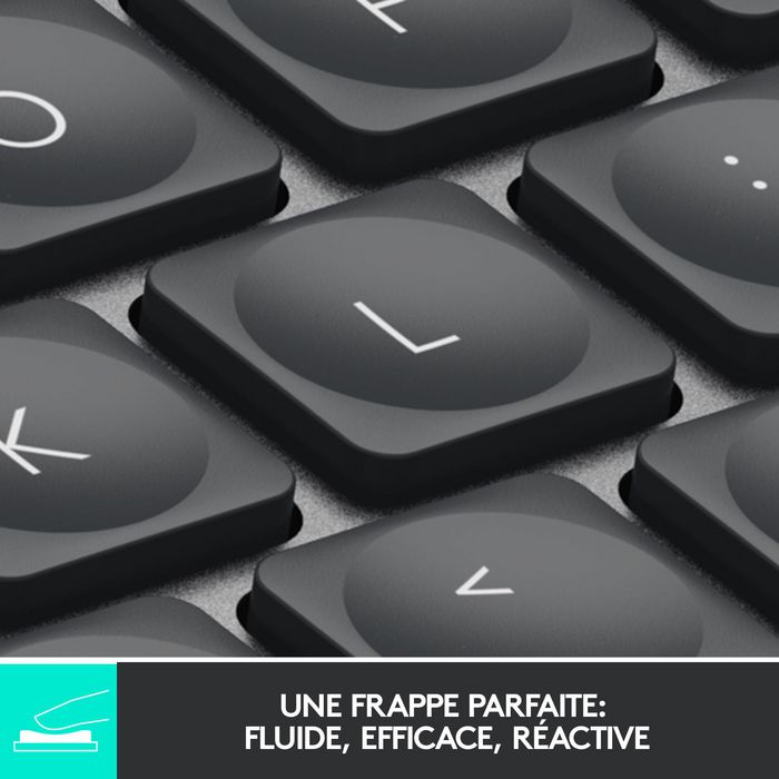 Logitech MX Keys Mini Teclado Inalámbrico con Retroiluminación Grafito QWERTY Inglés Reino Unido Logitech MX Keys Mini Teclado Inalámbrico con Retroiluminación Grafito QWERTY Inglés Reino Unido