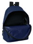 Safta Mochila Doble para Portátil 15,6" + USB Munich Básicos Marino 31x44x18 cm