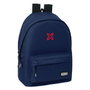 Safta Mochila Doble Munich Basics para Portátil 15,6'' con USB - Marino