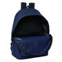 Safta Mochila Doble Munich Basics para Portátil 15,6'' con USB - Marino