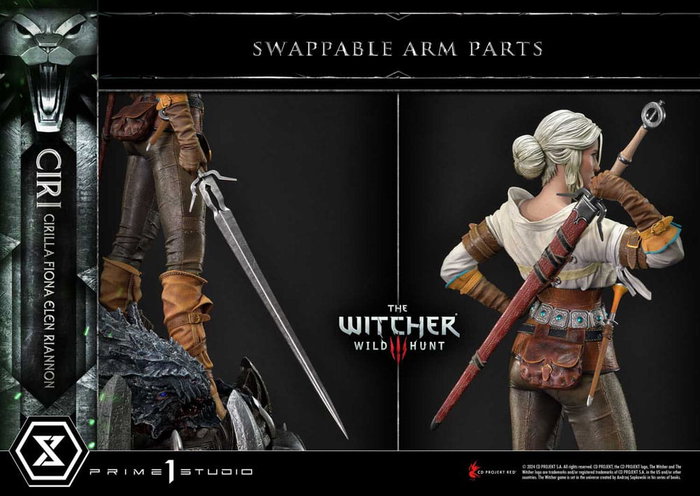 The Witcher 3: Wild Hunt Museum Masterline Estatua 1/3 Wild Hunt Ciri Fiona Elen Riannon 81 cm The Witcher 3: Wild Hunt Museum Masterline Estatua 1/3 Wild Hunt Ciri Fiona Elen Riannon 81 cm