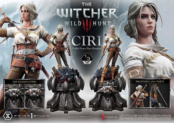 The Witcher 3: Wild Hunt Museum Masterline Estatua 1/3 Wild Hunt Ciri Fiona Elen Riannon 81 cm The Witcher 3: Wild Hunt Museum Masterline Estatua 1/3 Wild Hunt Ciri Fiona Elen Riannon 81 cm