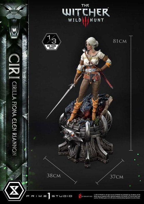 The Witcher 3: Wild Hunt Museum Masterline Estatua 1/3 Wild Hunt Ciri Fiona Elen Riannon 81 cm The Witcher 3: Wild Hunt Museum Masterline Estatua 1/3 Wild Hunt Ciri Fiona Elen Riannon 81 cm