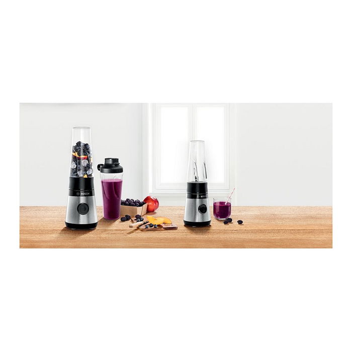 Bosch MMB2111M Batidora de Vaso 0,6L 450W Acero Inoxidable Tritan Negro Bosch MMB2111M Batidora de Vaso 0,6L 450W Acero Inoxidable Tritan Negro