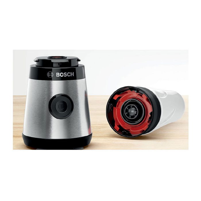 Bosch MMB2111M Batidora de Vaso 0,6L 450W Acero Inoxidable Tritan Negro Bosch MMB2111M Batidora de Vaso 0,6L 450W Acero Inoxidable Tritan Negro