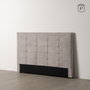 Cabecero Gris Tejido Dormitorio 160 X 8 X 100 cm