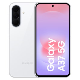 Samsung Galaxy A37 5G 128GB 8GB RAM Blanco Awesome White - Smartphone Android 16.0 con Pantalla Super AMOLED de 6.7" 120Hz, Cámara Triple 50MP, Batería 5000 mAh y Resistencia IP68