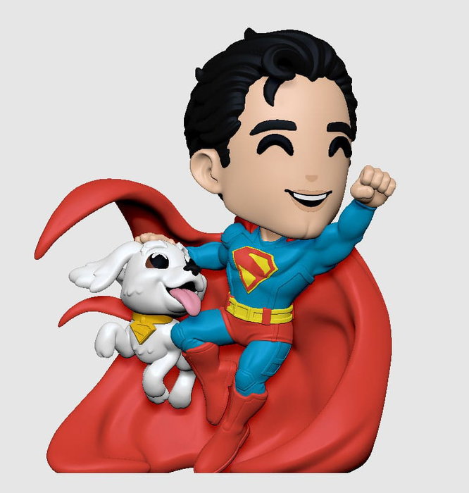 Superman 2025 Figura Vinyl Superman & Krypto 13 cm Superman 2025 Figura Vinyl Superman & Krypto 13 cm