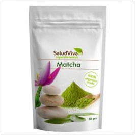 Salud Viva Matcha Ecológico en Polvo 50gr Té Antioxidante