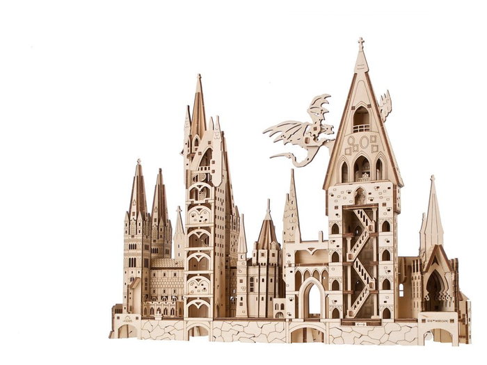 Ugears Harry Potter Maqueta de madera Castillo de Hogwarts Ugears Harry Potter Maqueta de madera Castillo de Hogwarts