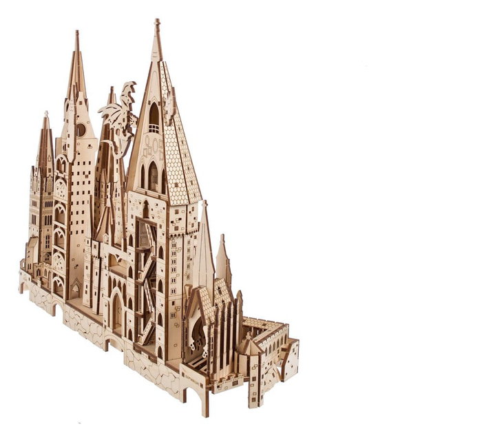 Ugears Harry Potter Maqueta de madera Castillo de Hogwarts Ugears Harry Potter Maqueta de madera Castillo de Hogwarts