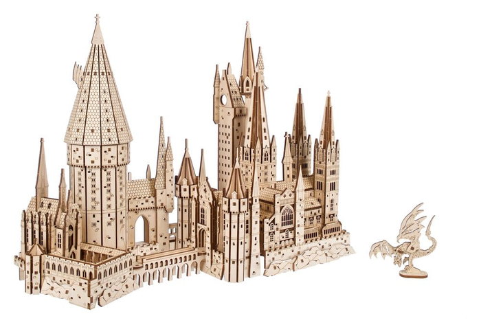 Ugears Harry Potter Maqueta de madera Castillo de Hogwarts Ugears Harry Potter Maqueta de madera Castillo de Hogwarts
