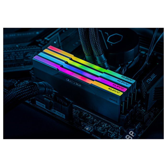 KLEVV CRAS V 32GB (16GBx2) 6400 CL32 Black EXPO KLEVV CRAS V 32GB (16GBx2) 6400 CL32 Black EXPO