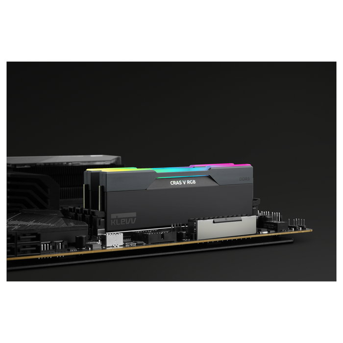 KLEVV CRAS V 32GB (16GBx2) 6400 CL32 Black EXPO KLEVV CRAS V 32GB (16GBx2) 6400 CL32 Black EXPO