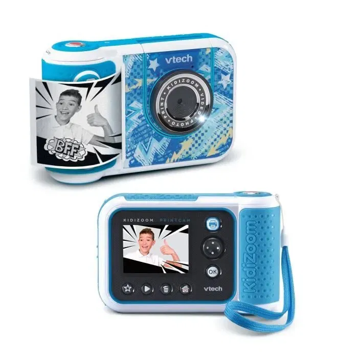 Vtech VTE3417765491153 Kidizoom Print Cam Graffiti Azul - Idioma francés
