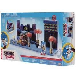 JAKKS PACIFIC Sonic The Hedgehog Playset Studiopolis Zone 6cm