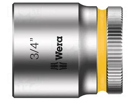 WERA Vaso de 6 ángulos de 29 mm con HEX 3/4 pol y 3/8 pol