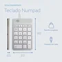 R-Go Tools Numpad Break RGOCONMWDWH Blanco