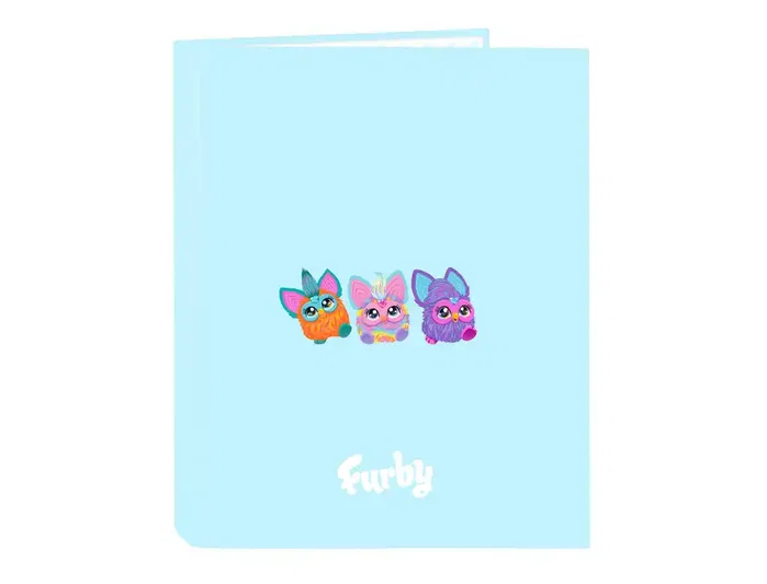 Safta Carpeta de 4 Anillas Mixtas Furby Folio Safta Carpeta de 4 Anillas Mixtas Furby Folio