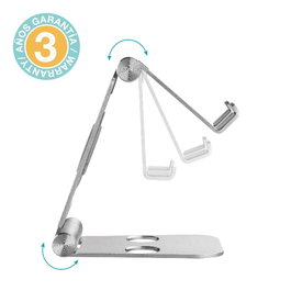 Holmios Soporte móvil/tablet multiángulo plegable máximo 10 pulgadas