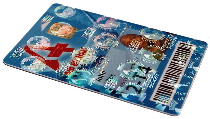 Evolis R4002 Cinta de Barniz Holográfico Diseño Globo Genérico, 350 imágenes, para Evolis Pebble 4 / Dualys 3 / Securion