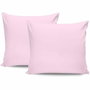Aucune Juego de Cama Rosa de 100% Algodón Satén con Funda Nórdica y 2 Fundas de Almohada