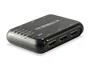Equip 332722 Conmutador/Interruptor HDMI 5 Entradas 1 Salida, HDMI v1.4a 4K con Audio 7.1 DTS-HD Dolby TrueHD, Negro, Incluye Mando a Distancia