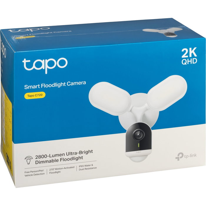 TP-Link Tapo C720 Cámara de seguridad IP Exterior 2K QHD Blanco TP-Link Tapo C720 Cámara de seguridad IP Exterior 2K QHD Blanco