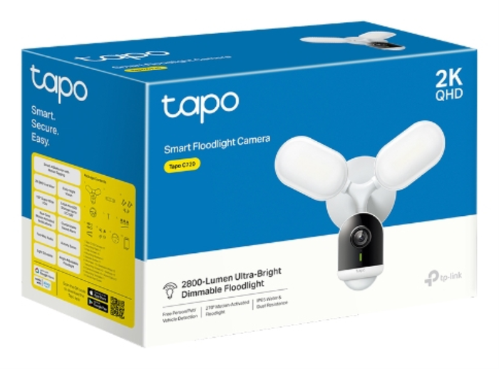 TP-Link Tapo C720 Cámara de seguridad IP Exterior Blanco TP-Link Tapo C720 Cámara de seguridad IP Exterior Blanco
