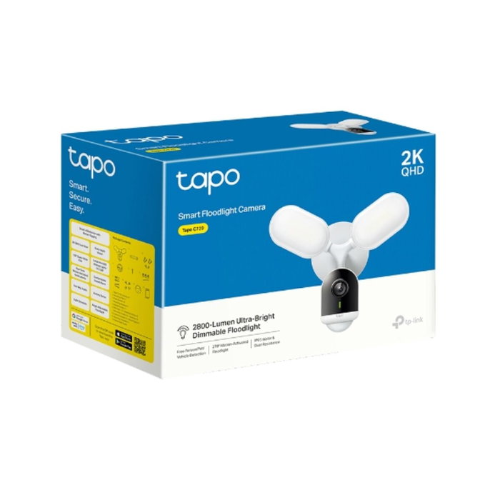 TP-Link Tapo C720 Cámara de seguridad IP Exterior Blanco TP-Link Tapo C720 Cámara de seguridad IP Exterior Blanco