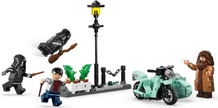 LEGO Harry Potter Hagrid y Harry: Huida de Privet Drive 76459